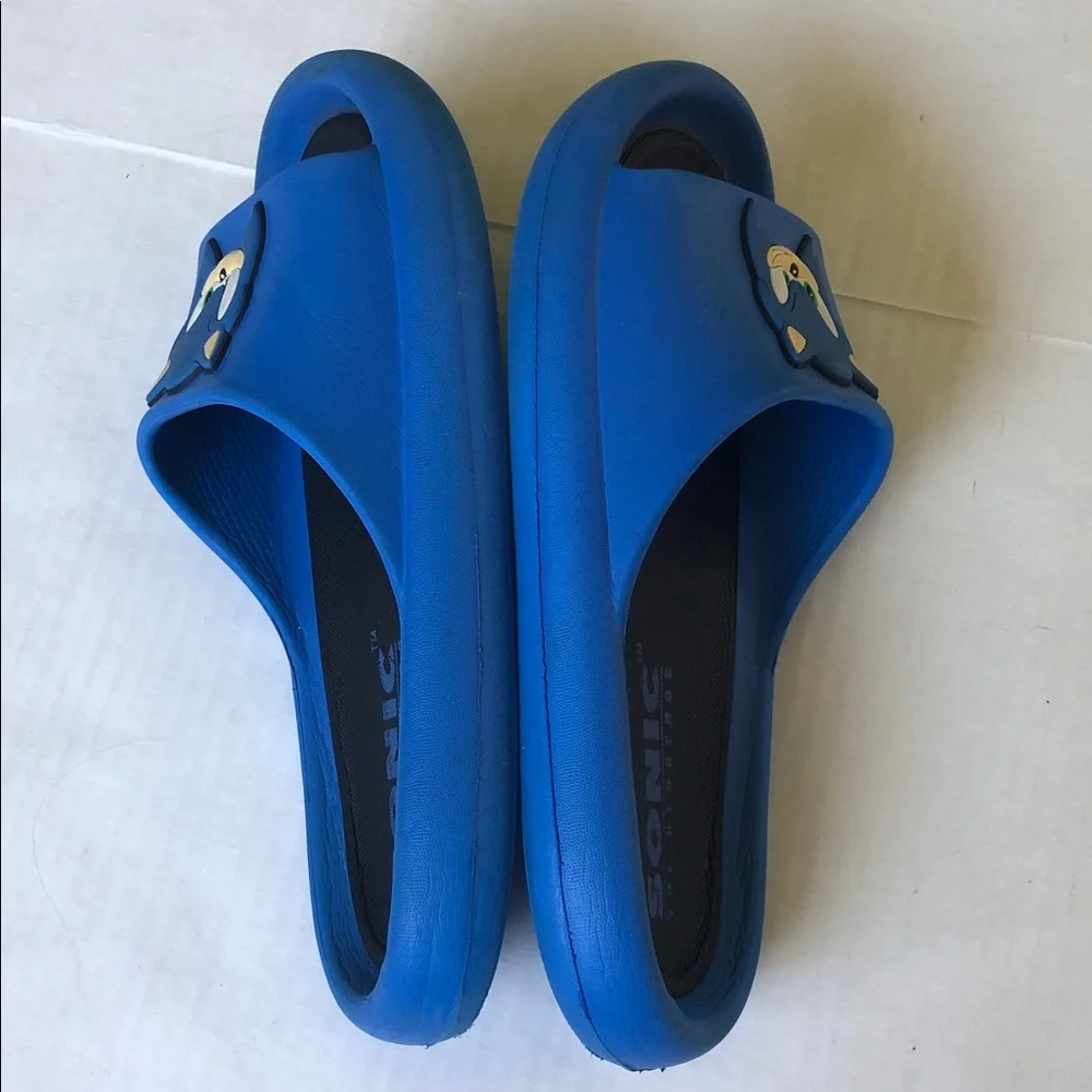 Sonic the Hedgehog Boys Comfort Sandals by Ground Up Boys size 2/3